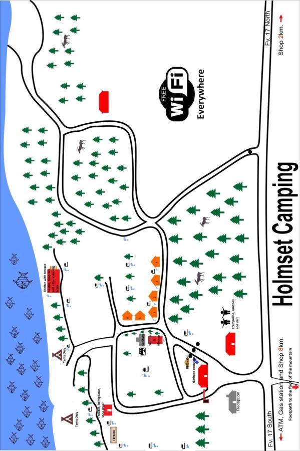 Holmset Camping And Fishing Namdalseid Luaran gambar